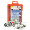 Heyner Locking Wheel Nuts M12x1.25 Fits Peugeot 407 Models Set