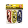 Ardisle 6 BUNGEE STRAPS CORDS WITH HOOKS ELASTICATED ROPE CORD