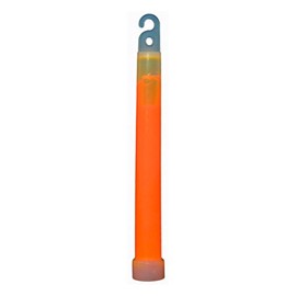CampCo HUMVEE HMV-6OR 6-Inch Weatherproof Lightstick with 12-Hour Glow Time, Orange