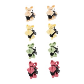 FOMIYES 8pcs Mini Hair Clips for Women Claw Clips Yellow Green Beige and Effortless Styling for Side and Back Hair Versatile Accessories for Everyday Use