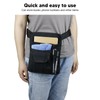 Restaurant Belt Bag Adjustable Portable Lightweight Canvas Waiter Waist Bag