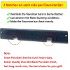 DwellWel Flavorizer Bars and 69787 Grill Burner for Weber Spirit