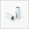 Pack of 10 Threaded Sleeves, Round, Rustproof, Connecting Nuts, Long