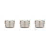 Bits Kits Stainless Steel Reusable Condiment and Snack Containers, Set