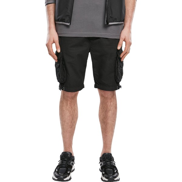 Urban Classics Men's Double Pocket Cargo Shorts, Short Men's Trousers,