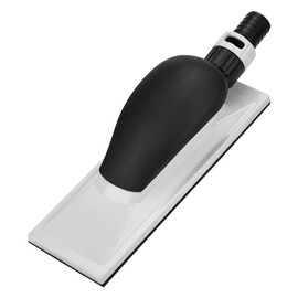 Hyuduo Hand Sanding Block Dust Extraction Sanding Grinding Sponge Pad Dust Free Hand Sander with Handle 200 * 70Mm,Electric Pneumatic Pallet
