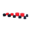 ANCLLO 10 Pack Hardware, Skateboard Truck Rebuild Kit Bushings and