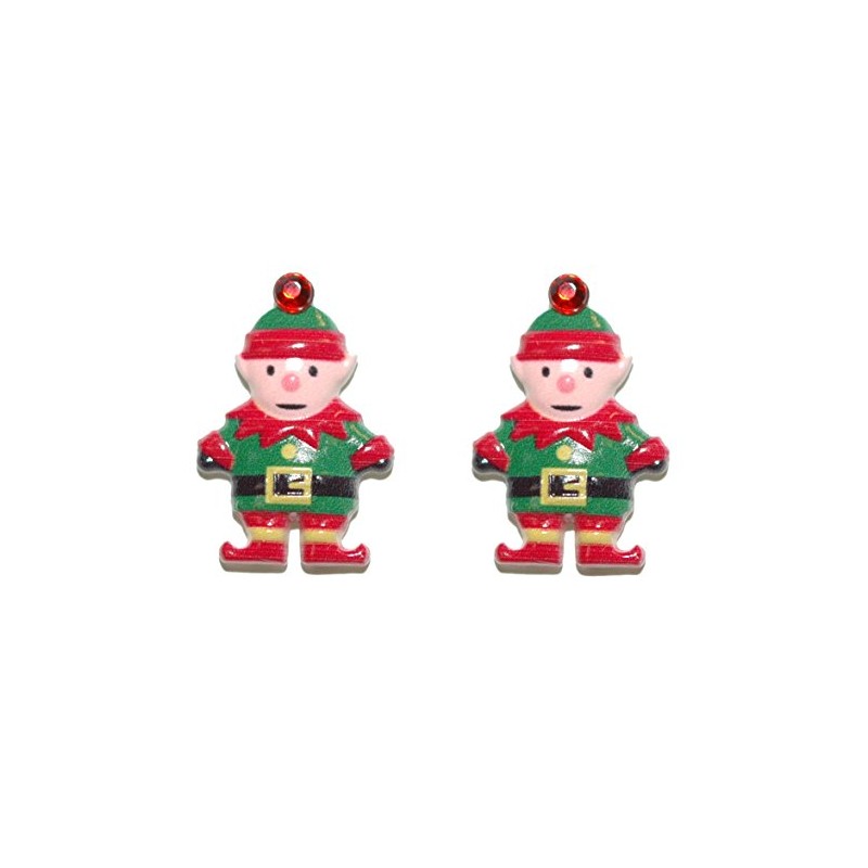 Cute Mini Christmas Elf Stud Earrings (H133)
