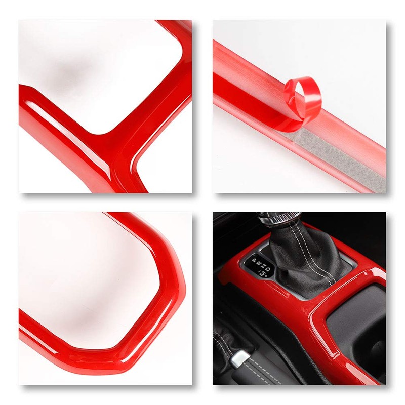 JeCar Interior Gear Shift Cup Holder Panel Cover Trim Fit