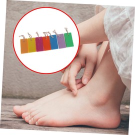 Ipetboom Pumice Stone Pedicure 18pcs Exfoliating Tool Dead Skin Remover Smooth Edges Storage Rope