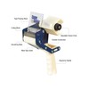 Aviditi TDHD3 Steel/Plastic Heavy-Duty Carton Sealing Tape Dispenser, 3-Inch Width