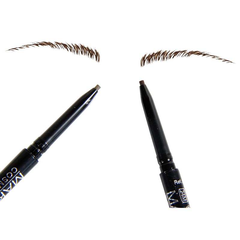 Makki 's Brow-Architect Eyebrow Definer Pencil with Brush 02 Grey