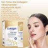 SADOER Tenfold Collagen Face Mask, Face Masks Skincare, Hydrates, Moisturizes,