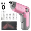 WORKPRO 3.6 V Pink Cordless Screwdriver Set (EU PKG)