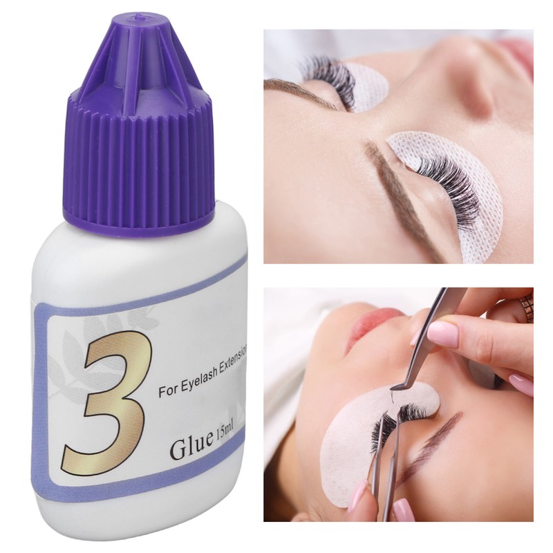 15ml Grafted Eyelash Glue Professional Lash Extensions 3 Second Quick