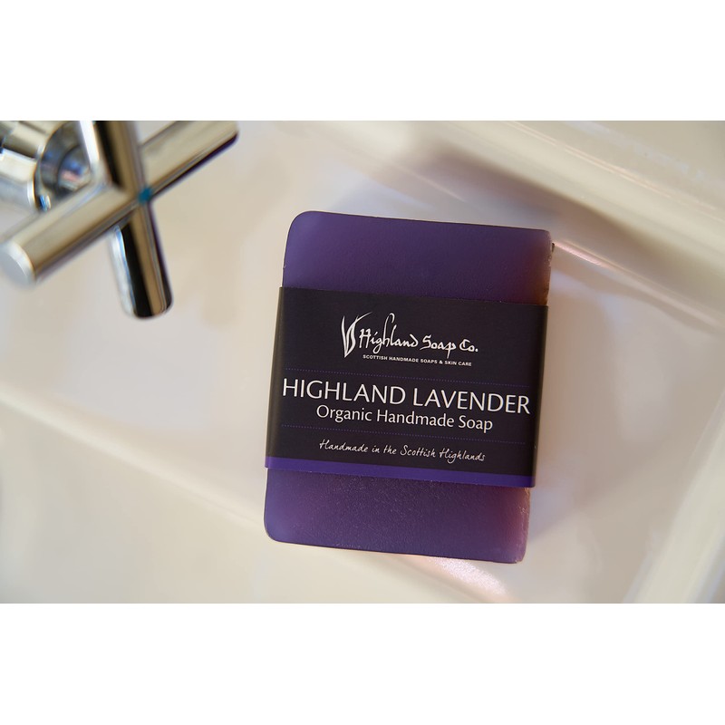 The Highland Soap Company Highland Lavender Organic Soap 150g