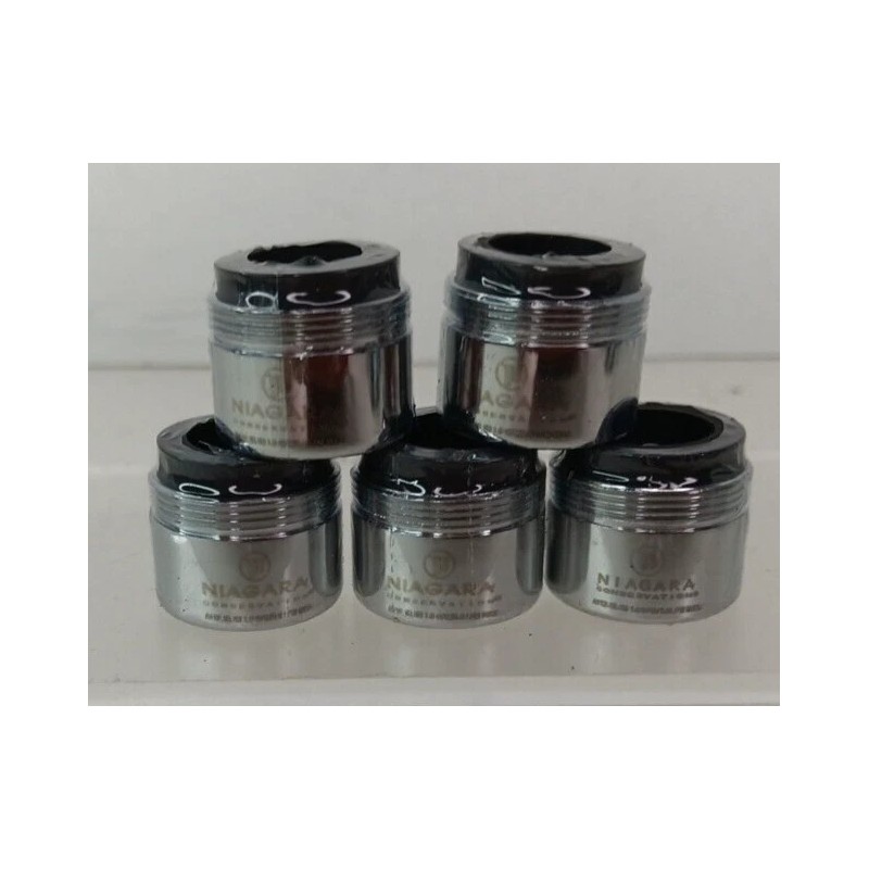 Niagara Lot of 5 (five) Niagara Chrome Faucet Aerator A112.18.1M