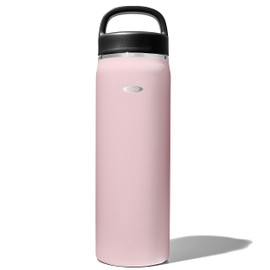 OXO 40 oz Insulated Handled Lid Water Bottle, Rose Quartz