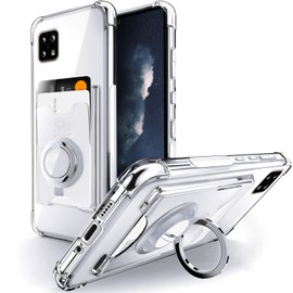 SHIELDS UP AQUOS sense6 case SH-54B SHG05 sense6s case SHG07 with ring back storage shock resistant durable scratch resistant anti-skid 4 corner air cushion structure with card storage stand