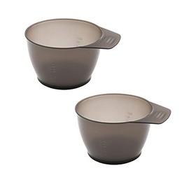4 Pcs Hair Color Mixing Bowls Plastic Color Mixing Tint Bowls Hair Dye Bowl Hair Color Dyeing DIY Oil Treatments Tools