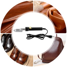 Corded Electric Mini Iron 120W Portable Mini Iron 110V Leather Irons for Removing Wrinkles of Leather Fabric Shoes Bags 122-662 ℉