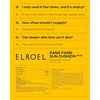 ELROEL Pang Pang Sun Cushion Plus - Korean Hypoallergenic &