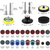 QWORK® 270 Pack 2 Inch Variety Sanding Discs Kit for