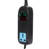 Digital Display Thermostat Intelligent Electronic Temperature Controller Regulator AC ~