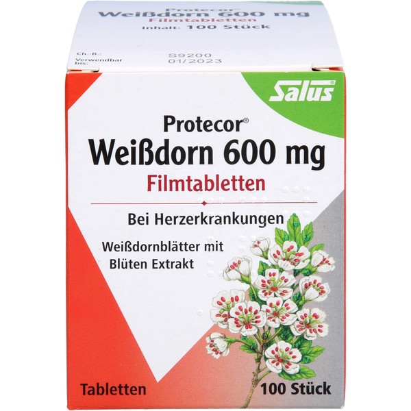 Protecor hawthorn 600 mg film-coated tablets