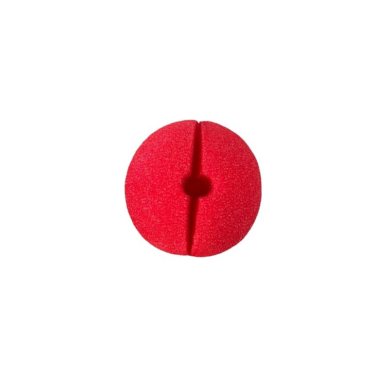 NuJake® Red Foam Clown Nose Christmas