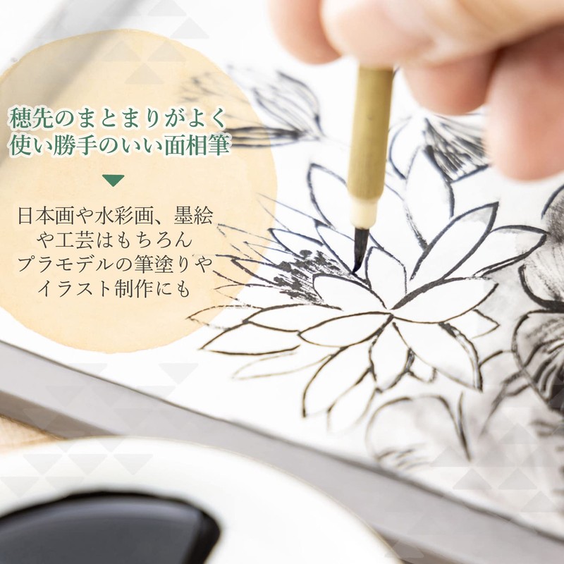 Ink luck Hall Faces, Brush 2 # # # #