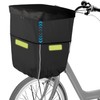 COBIVI Bicycle Basket Cover, 2 Tiers, Front Basket Cover, Waterproof,