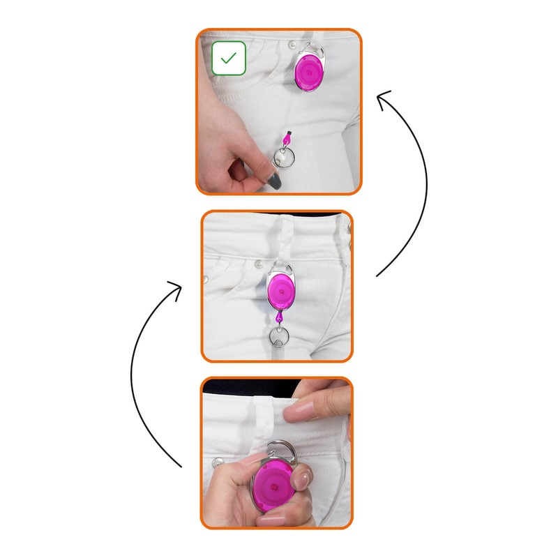 1 x Karteo® ID Card Yo-Yo Purple | ID Card