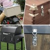 Set of 4 Stainless Steel Toggle Latches, Snap Lock Large