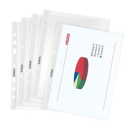 Herlitz Document Wallet A4 Grained Premium Pack Indelible