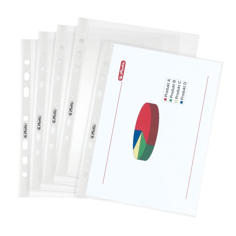 Herlitz Document Wallet A4 Grained Premium Pack Indelible