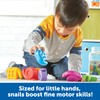 Learning Resources Snap-n-Learn Shape Snails - 20 Pieces, Age 18+