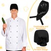 Chuarry Chef Hat Tie Back for Men Adjustable Chef Cap