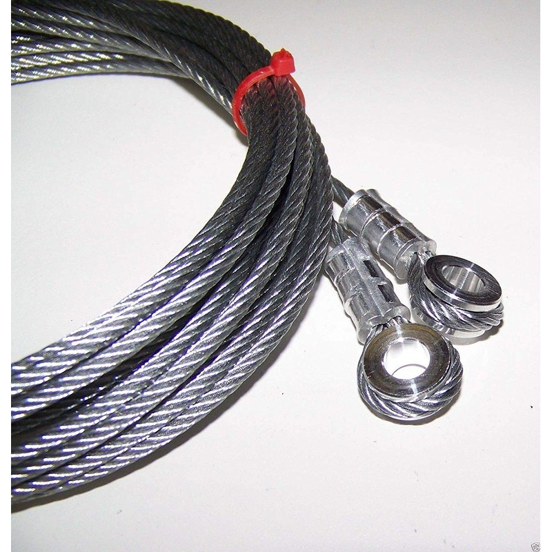 Whiting Todco - Truck/Trailer ROLL UP Door Cables - Pair,110''-Length