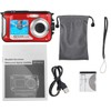 Acuvar 48MP Megapixel Waterproof Dual Screen Full HD 1080P Digital