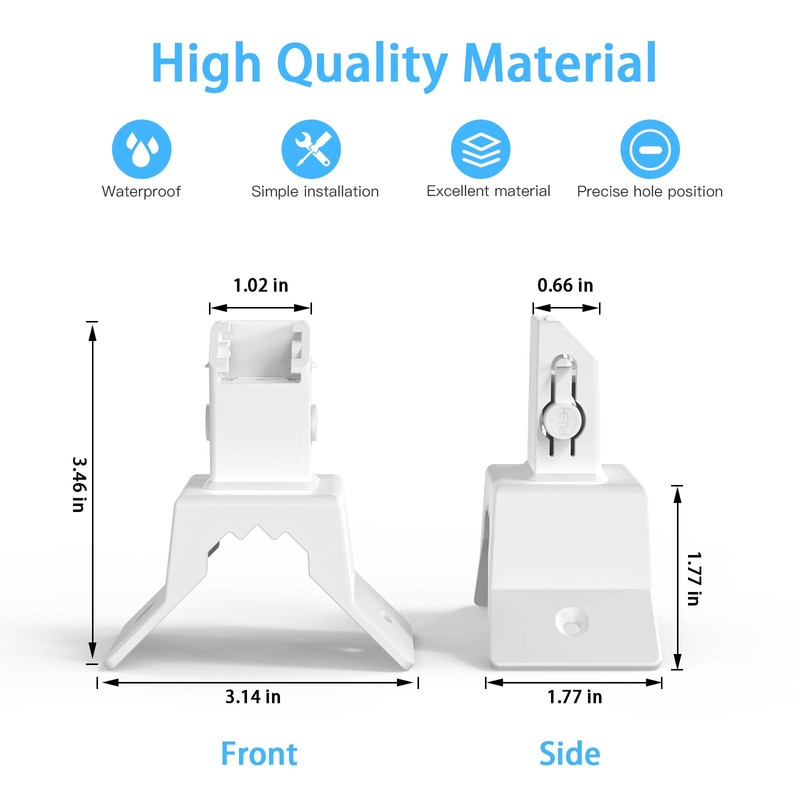 HOLACA wall mount corner bracket for eufy Security SoloCam S340