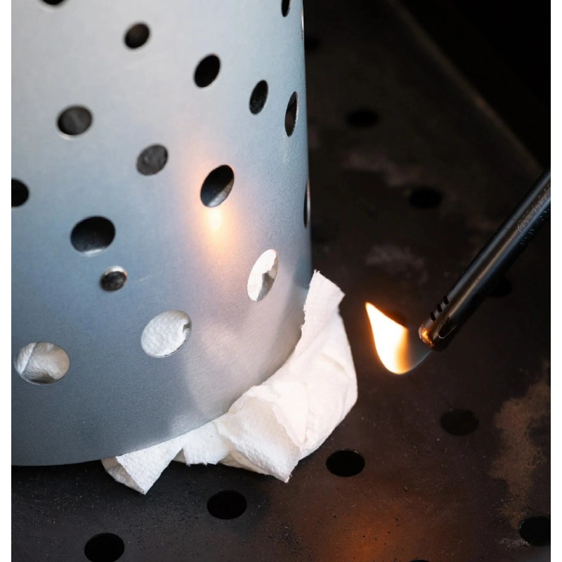 Expert Grill Charcoal Chimney Starter for Outdoors, with Safety Handle