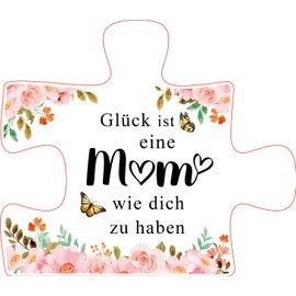 Heart Shaped Acrylic Home Decoration Mum Gift (Jigsaw Puzzle)