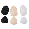 9 Pairs Sports Bra Inserts Triangular Breathable Bra Pads Inserts