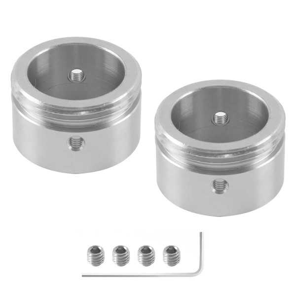 Orivin Stainless Steel Heating Valve Adapter, 2 Pcs of Thermostatic