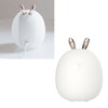 Silicone Night Light USB Rechargeable LED Light Source Cute Rabbit