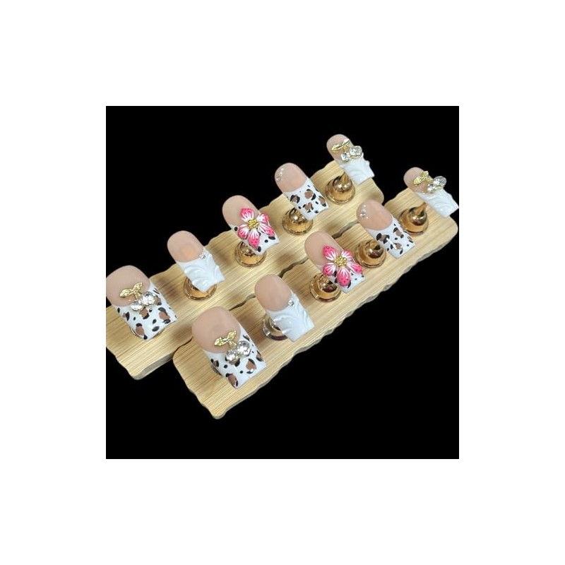 Uñas Postizas De Presión, Uñas Acrílicas Reutilizables, Uñas Postizas De