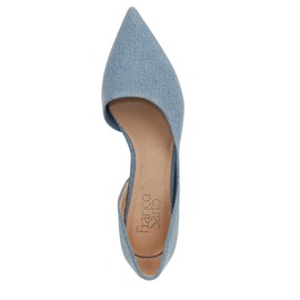 Franco Sarto Women's Neiman Ballet Flat, Denim, 7.5
