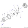 Polaris 5143615 Machined Left Wheel Bearing Carrier
