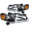 ECCPP Headlights for 1998 1999 2000 for Toyota Corolla Pair